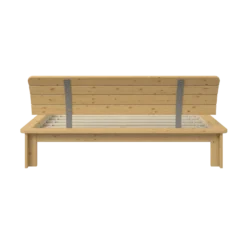 Lit rangement bois massif Tania