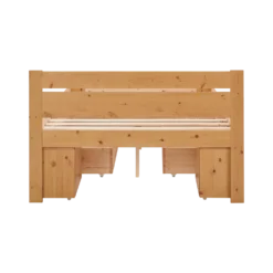 Lit rangement bois massif Tara