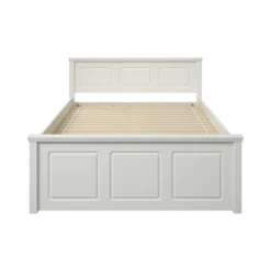 Lit rangement bois massif Thilia