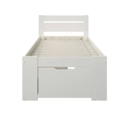 Lit rangement enfant bois massif Tara