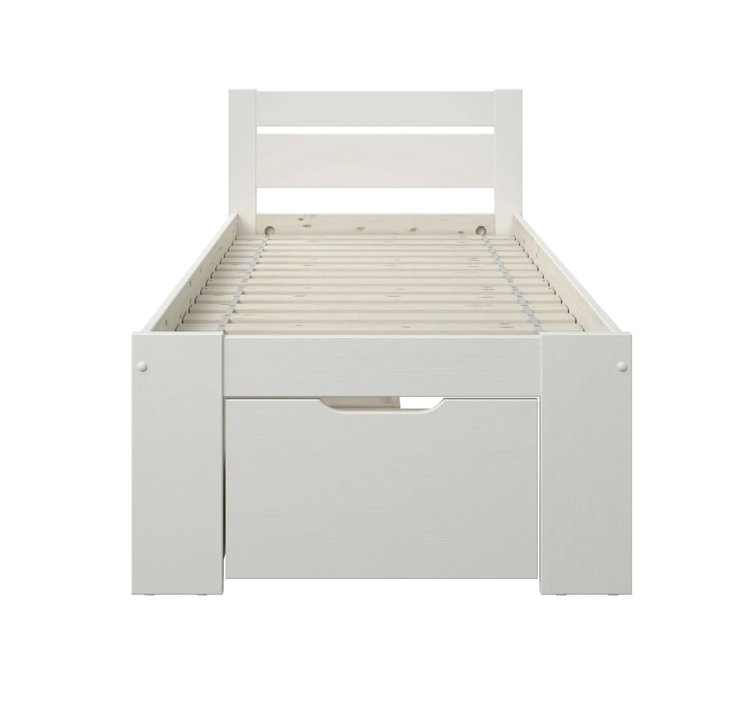 Lit rangement enfant bois massif Tara
