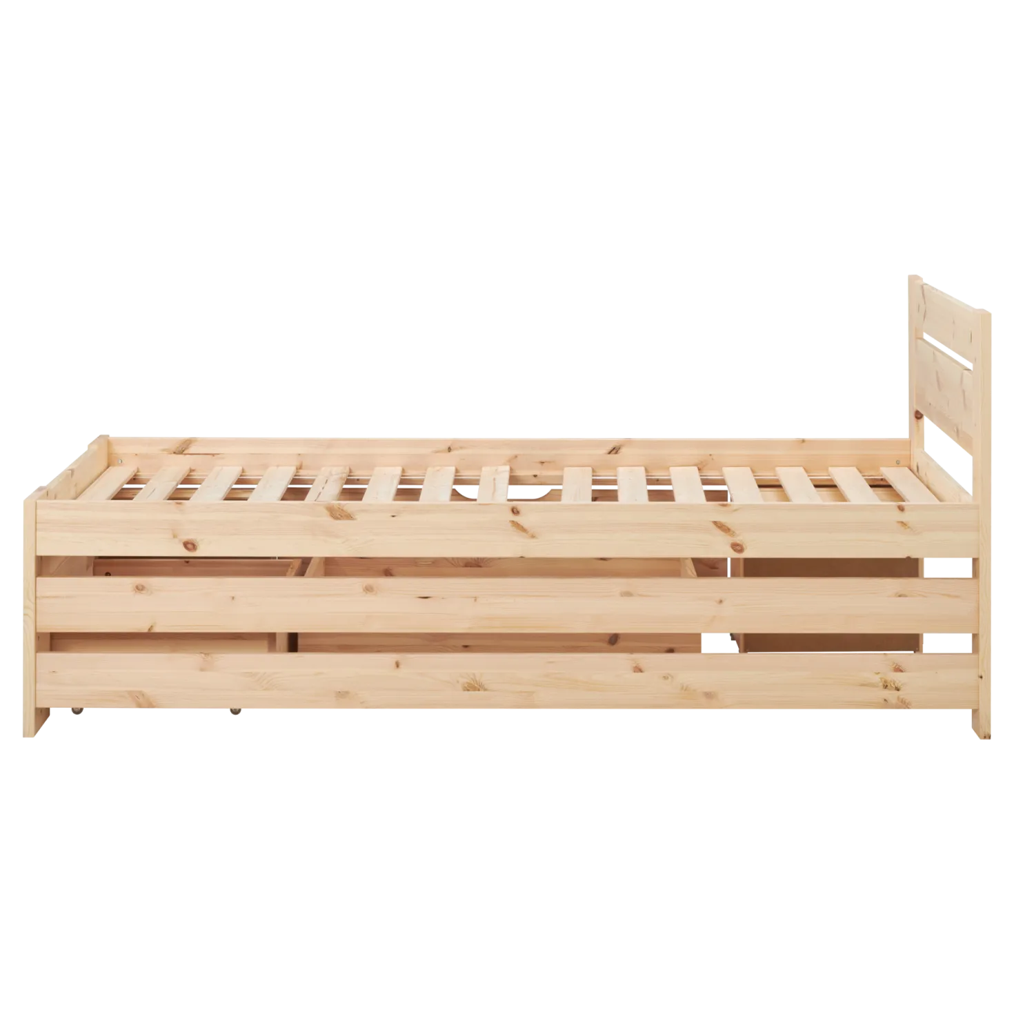 Lit rangement enfant bois massif Tara