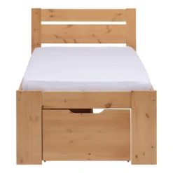 Lit rangement enfant bois massif Tara