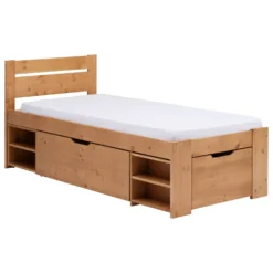 Lit rangement enfant bois massif Tara