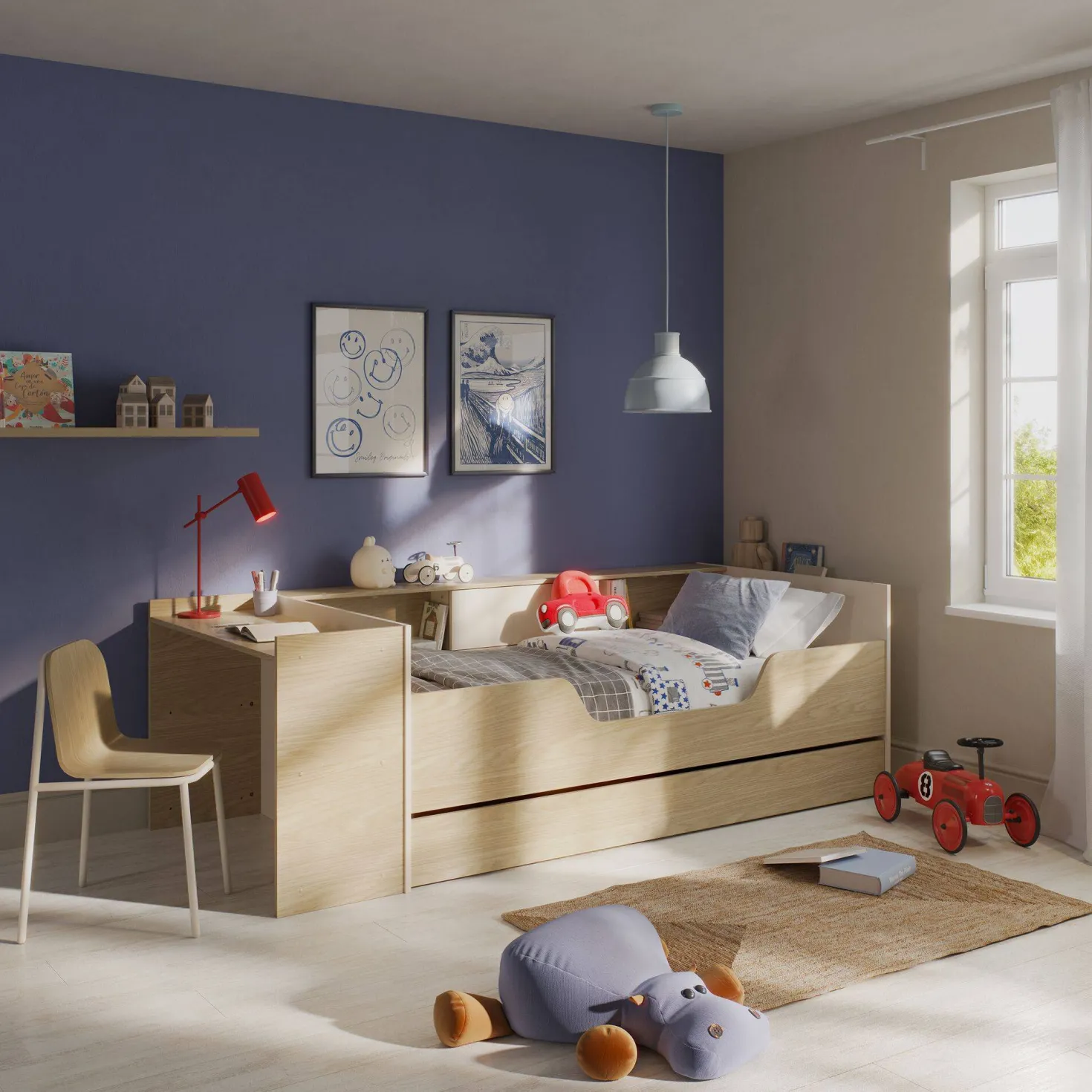 Lit évolutif et modulable Gaël