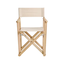 LONA Chaise Metteur en Scène en Bois et Coton LONA