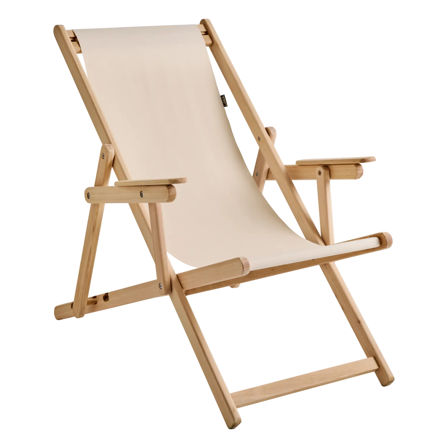 LONA Chilienne Pliante avec Accoudoirs en Bois LONA