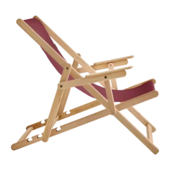 LONA Chilienne Pliante avec Accoudoirs en Bois LONA
