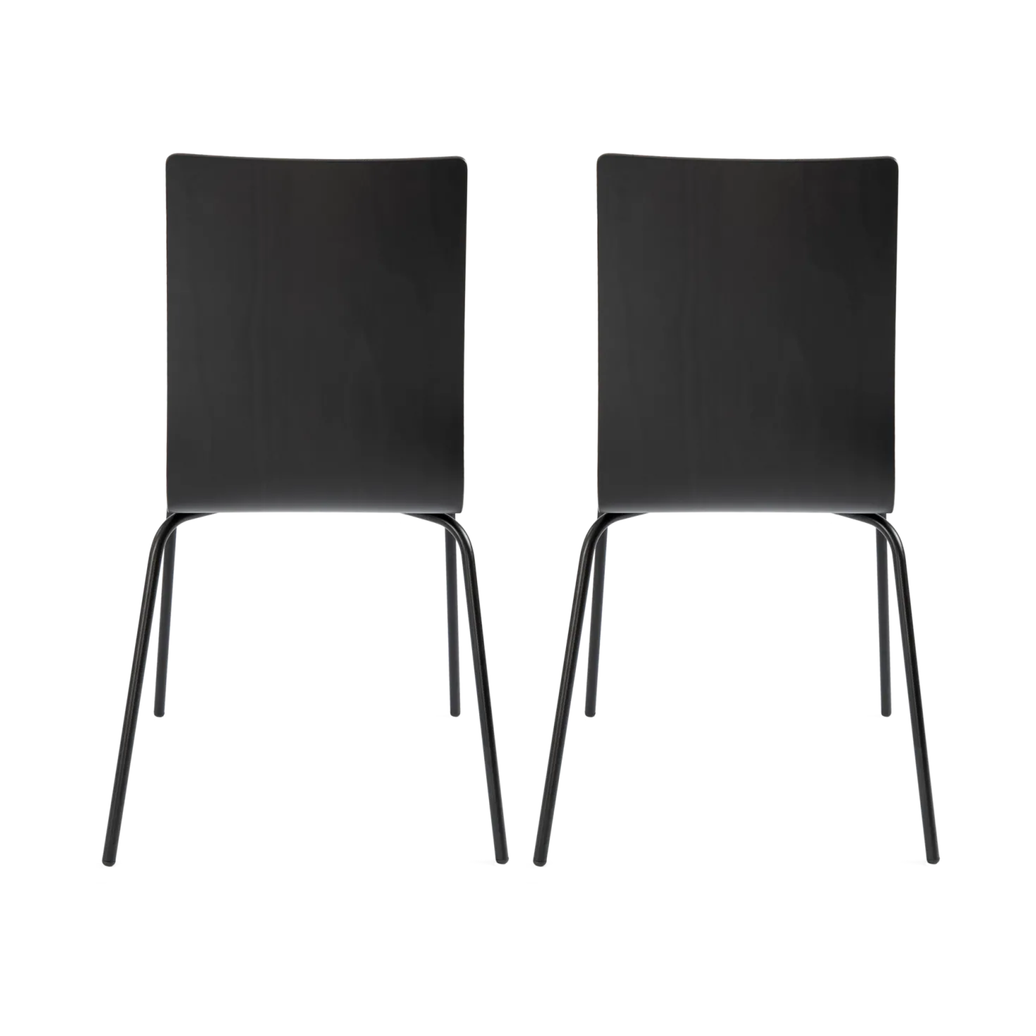 Lot de 2 chaises hêtre teinté Reda