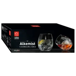 Lot de 6 chopes forme basse Alkemist 38 cl