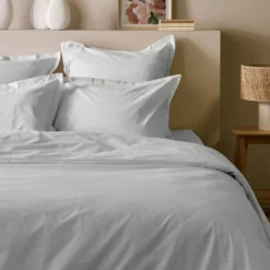 Lot de 2 draps housses matelas épais coton bio Fil & Sens