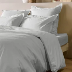 Lot de 2 draps housses matelas épais coton bio Fil & Sens