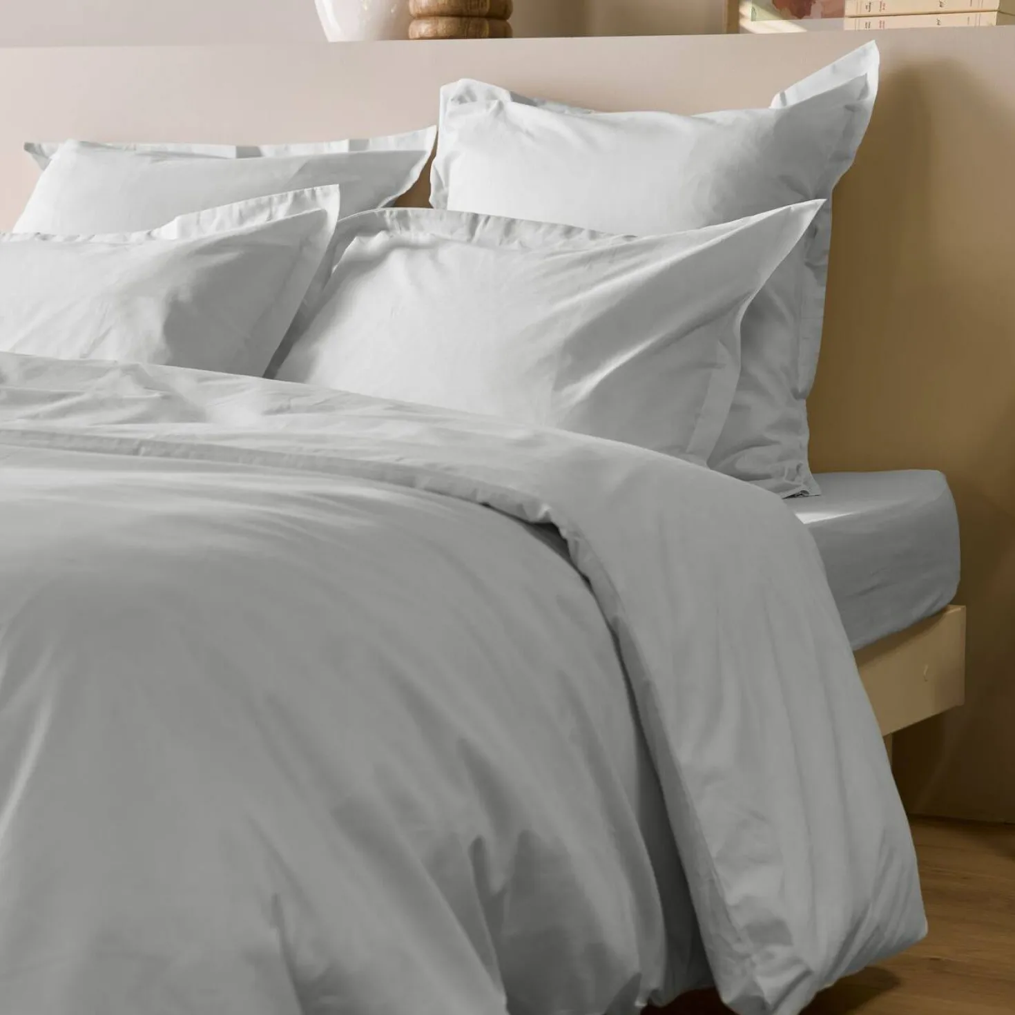 Lot de 2 draps housses matelas épais coton bio Fil & Sens