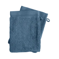 Lot de 2 gants de toilette coton Naïa