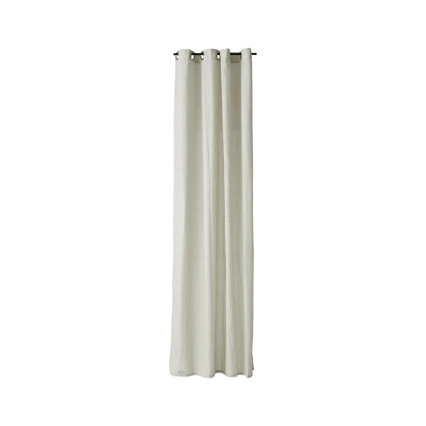 Lot de 2 rideaux coton lin Néo classique