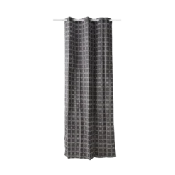 Lot de 2 rideaux coton Néo Rétro