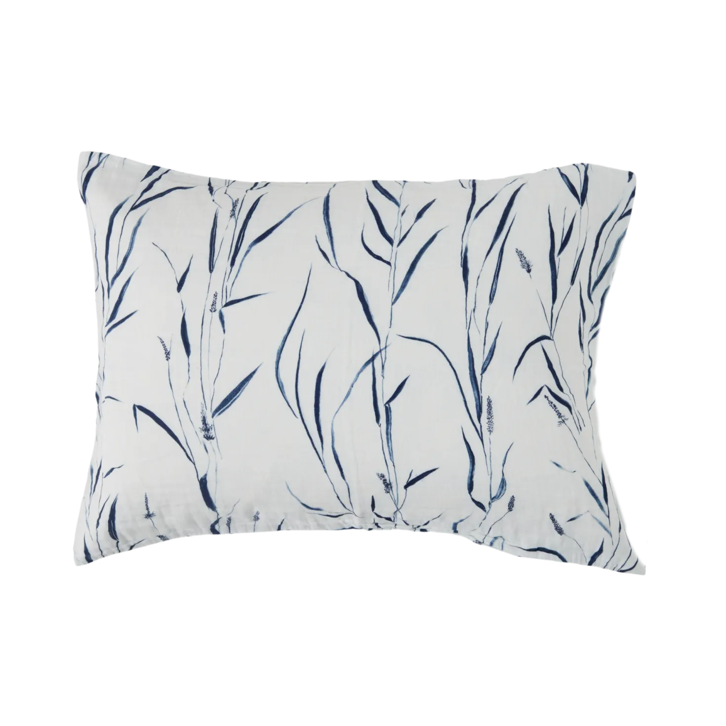 Lot de 2 taies d'oreiller gaze de coton Vulpin