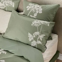 Lot de 2 taies d'oreiller percale Angélique