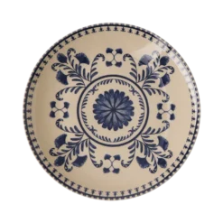 MARIA PT TERRACOTA Lot de 6 Assiettes plates D27cm Vila Flore