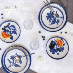 MARIA PT TERRACOTA Lot de 6 Assiettes plates D22cm Sabline Campo