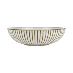 MARIA PT TERRACOTA Lot de 6 Assiettes creuses D19.5cm Canelada