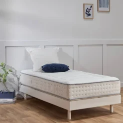 Matelas mousse haute résilience avec mémoire de forme épaisseur 25cm Edouard