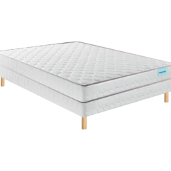 MERINOS Ensemble matelas et sommier Natty