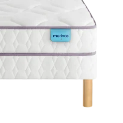 MERINOS Ensemble matelas et sommier Happy Lit