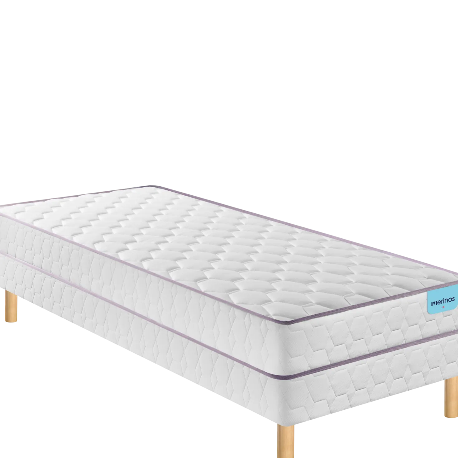 MERINOS Ensemble matelas et sommier Natty