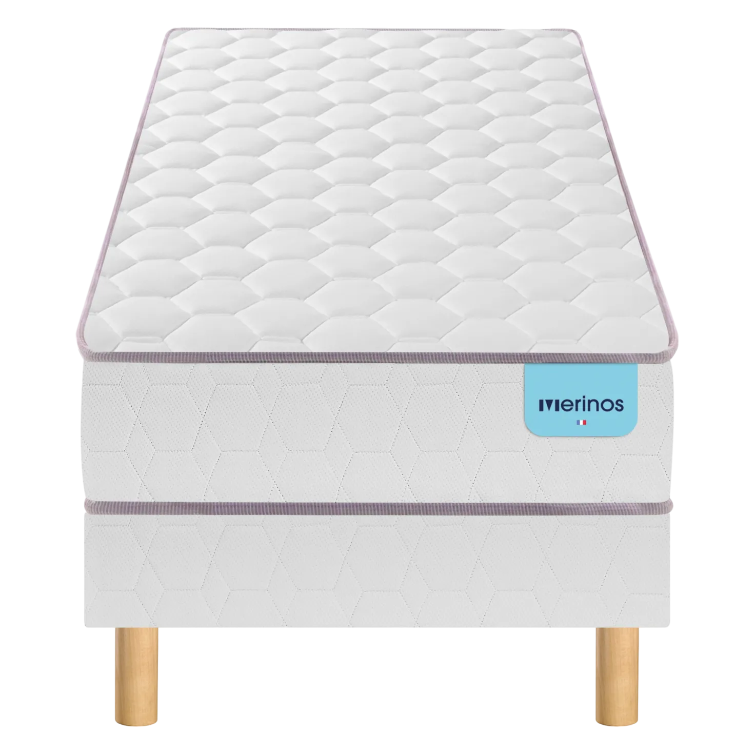 MERINOS Ensemble matelas et sommier Natty