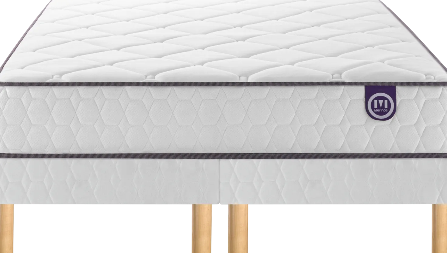 MERINOS Ensemble matelas et sommier Cheer Bed