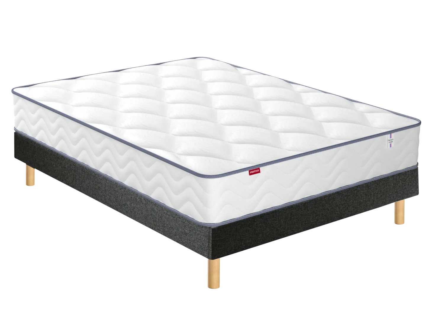 MERINOS Ensemble matelas et sommier Sweety