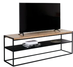 Meuble TV bois et métal Maddie