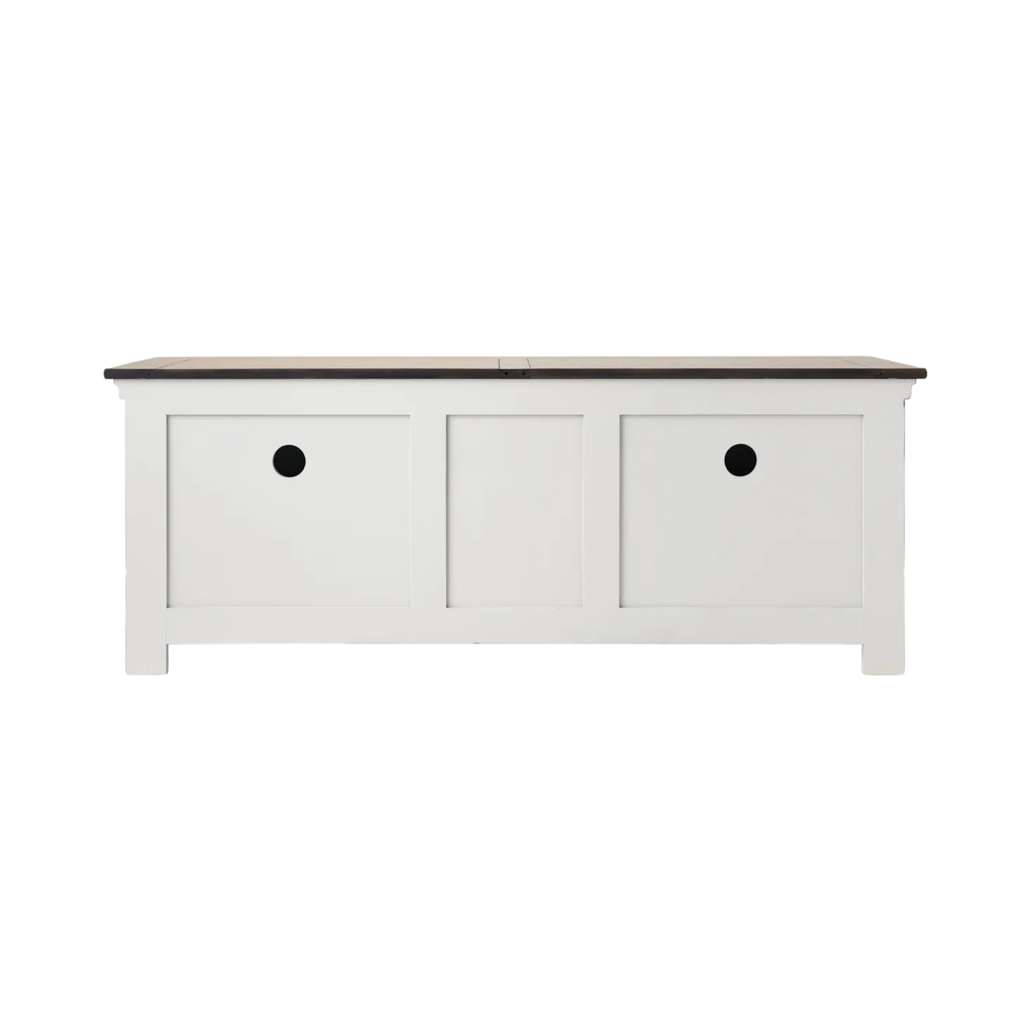 Meuble TV bois massif 2 portes 3 tiroirs Embellie