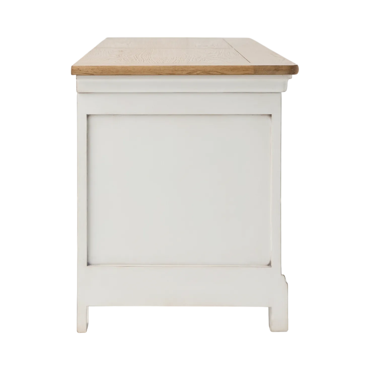 Meuble TV bois massif 2 portes 3 tiroirs Embellie
