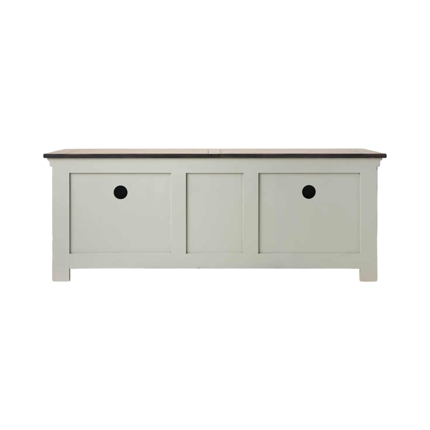 Meuble TV bois massif 2 portes 3 tiroirs Embellie