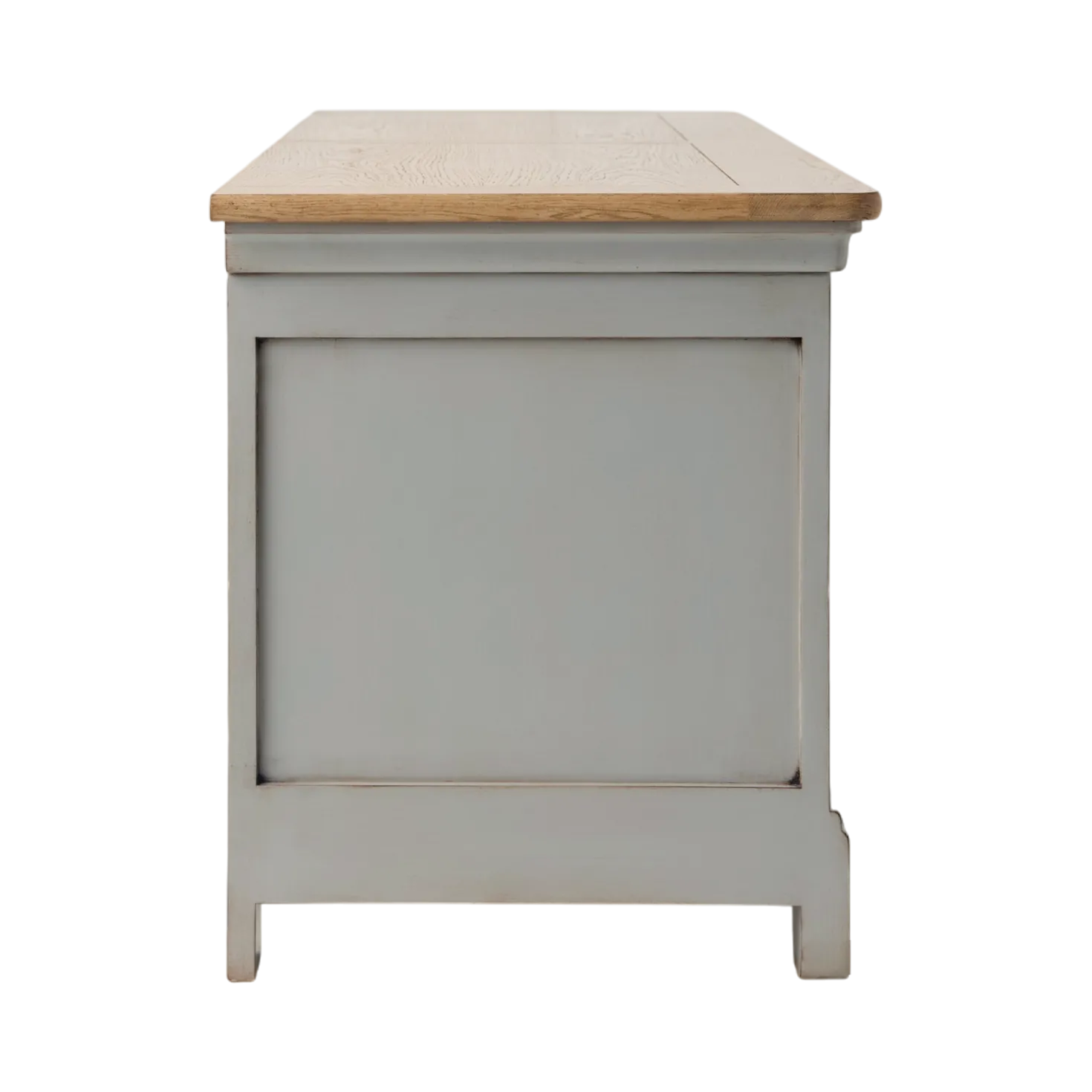 Meuble TV bois massif 2 portes 3 tiroirs Embellie