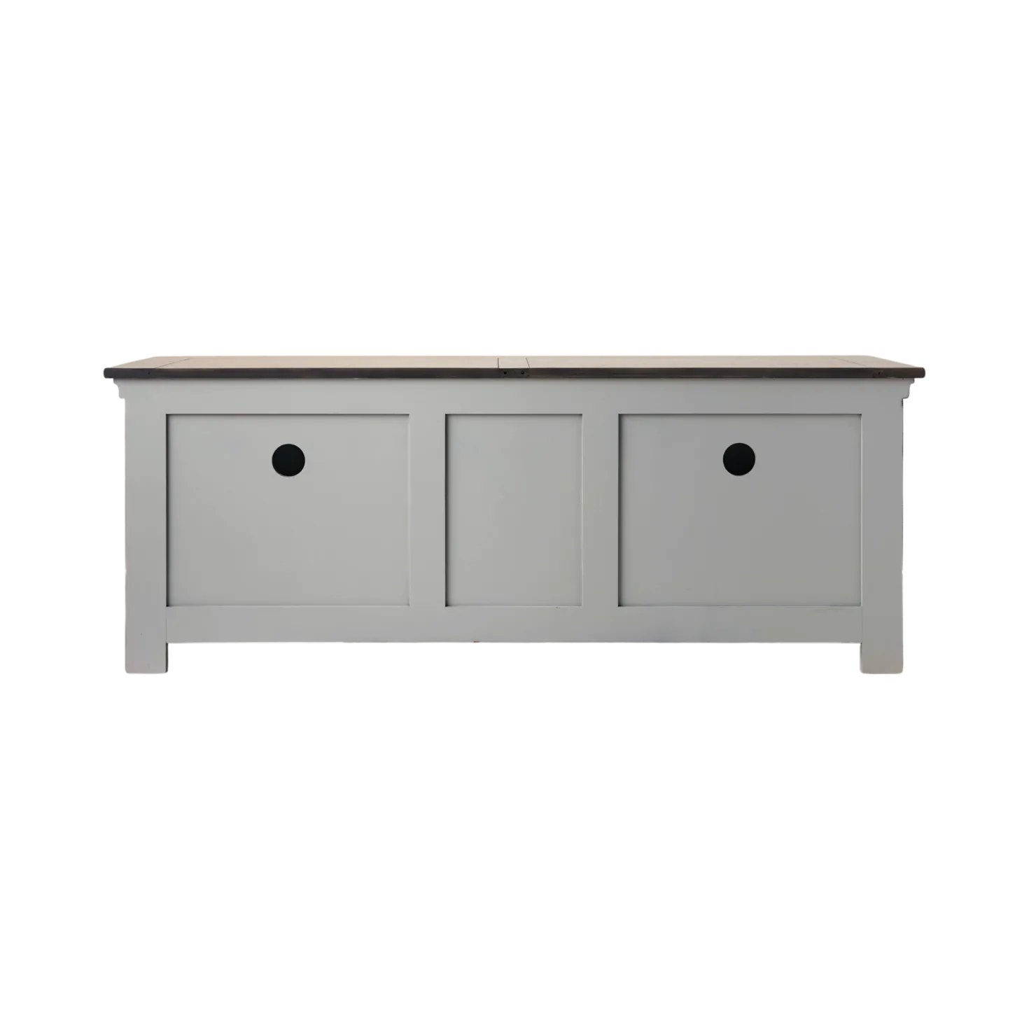 Meuble TV bois massif 2 portes 3 tiroirs Embellie