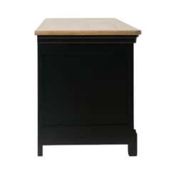 Meuble TV bois massif 2 portes 3 tiroirs Embellie
