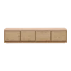 Meuble TV bois 4 portes Albin