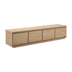 Meuble TV bois 4 portes Albin