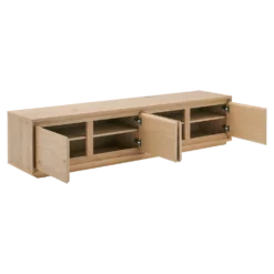 Meuble TV bois 4 portes Albin