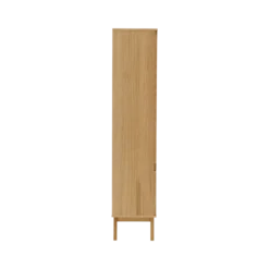 Meuble vitrine 4 portes bois Adèle