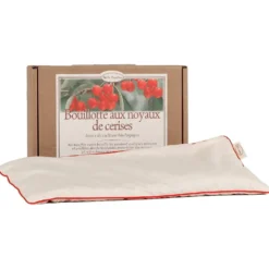 MILLE OREILLERS Bouillotte aux noyaux de cerises