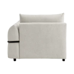 Méridienne pour canapé modulable tissu Solal