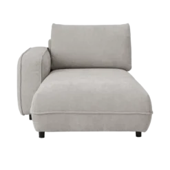 Méridienne pour canapé modulable tissu Solenn