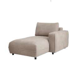 Méridienne pour canapé modulable tissu Solenn