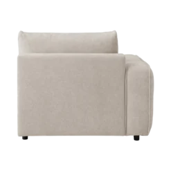 Méridienne pour canapé modulable tissu Solenn