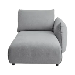 Méridienne pour canapé modulable tissu Solal