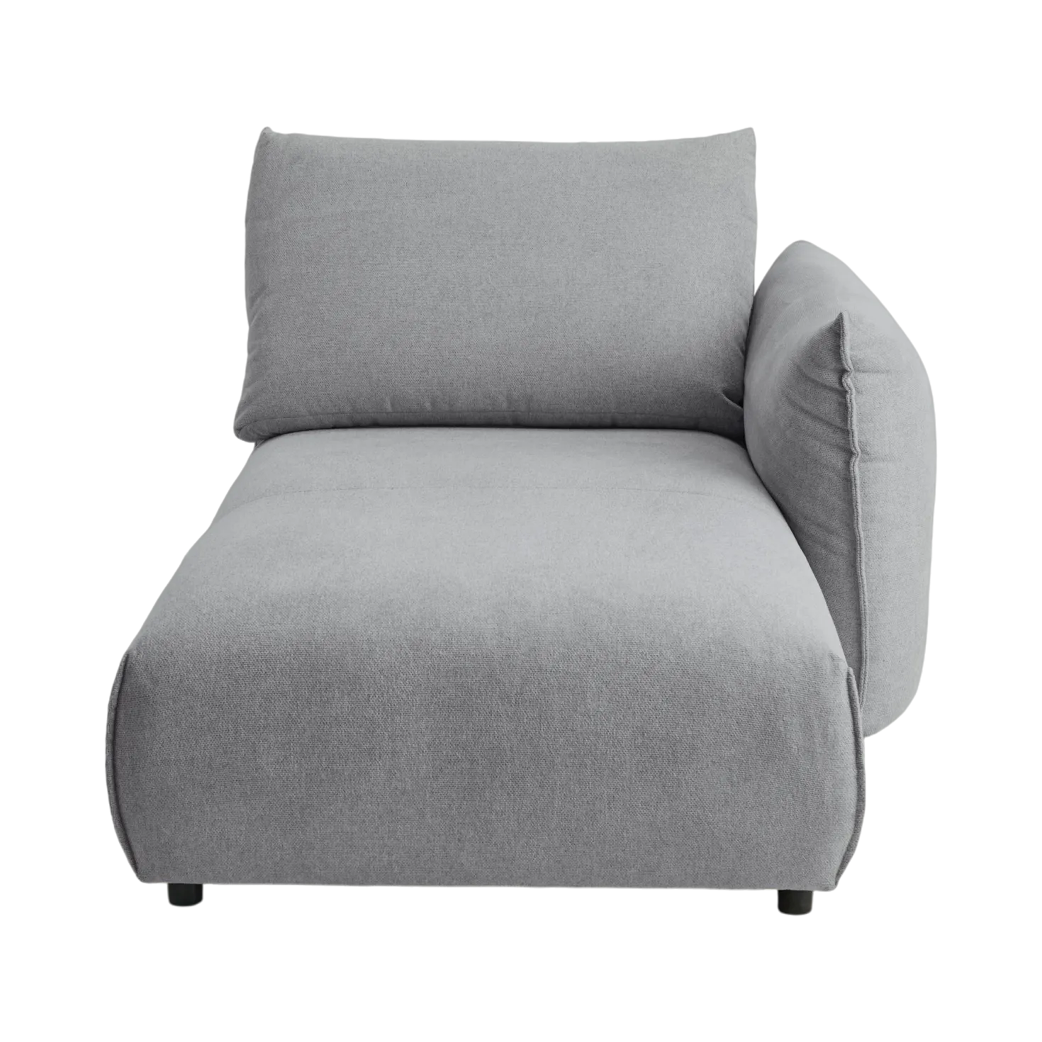 Méridienne pour canapé modulable tissu Solal